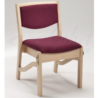 High Stacking Wooden Upholstered Chair | Lightweight Wooden Chairs | A1H