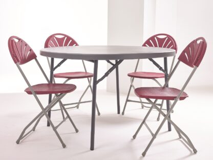 Fanback Polypropylene Folding Chair | All By Type | LF1DL