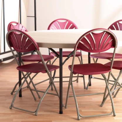 Fanback Polypropylene Folding Chair | All By Type | LF1DL