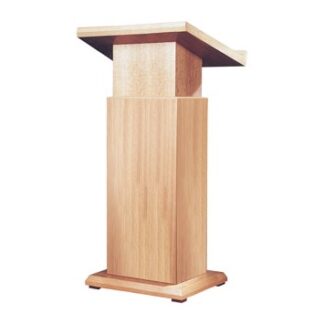 Adjustable Lectern (Gas Lift) in Wood Veneer | Lecterns | LW1
