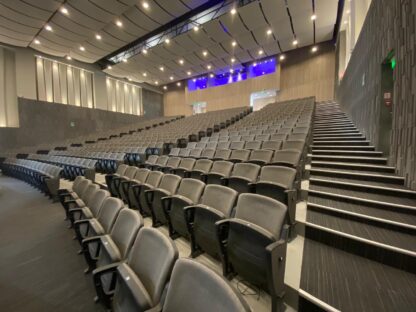 Tip-up seats, auditorium seating, fold down seats, theatre seats, fixed chairs