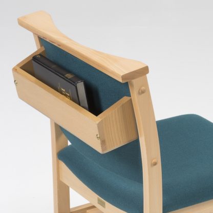 High Stacking Wooden Upholstered Chair | All By Material | A1BS