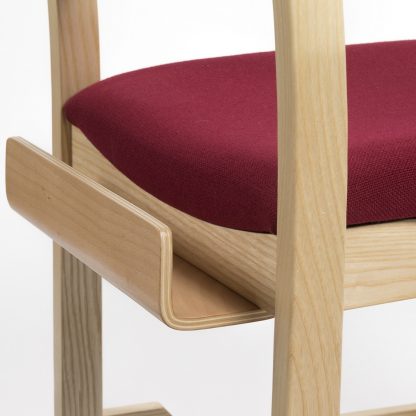High Stacking Traditional Chapel and Church Upholstered Chair | All By Material | A1H