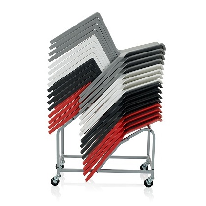 One-Piece Polypropylene Stacking Chair | Trolleys & Dolleys | OD101