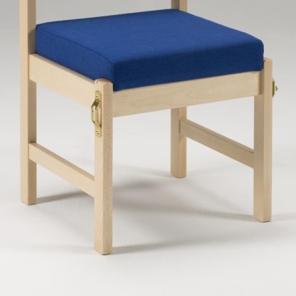 High Stacking Wooden Upholstered Chair | Wooden Chapel Chairs | E4S