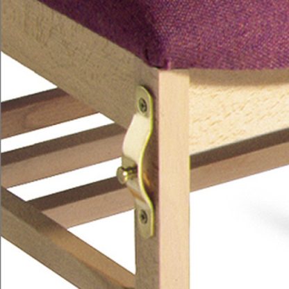 Comfortable Stacking Wooden Upholstered Chapel and Church Chair | All By Material | A1LSE