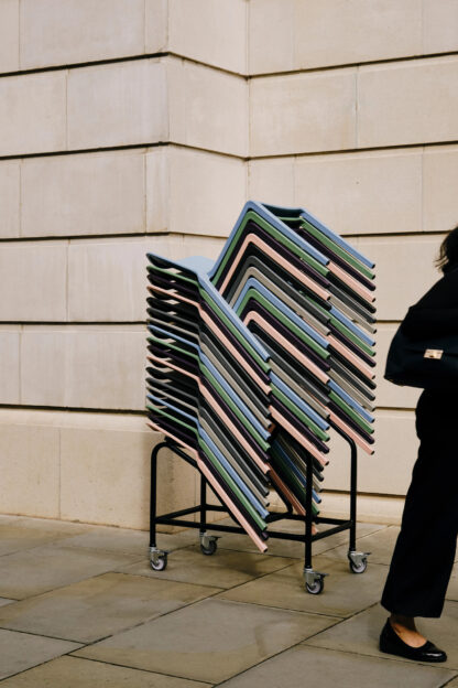 One-Piece Polypropylene Stacking Chair | All By Material | P3