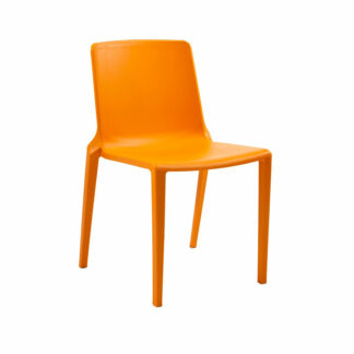 One-Piece Polypropylene Stacking Chair | Cafe Chairs | P3