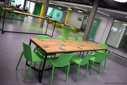 One-Piece Polypropylene Stacking Chair | All By Material | P3