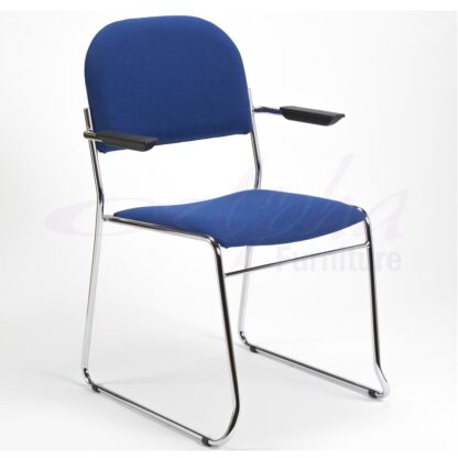 High Stacking Lightweight Upholstered Chair | All By Function | SB2M