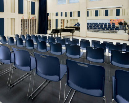 Stacking Contemporary Polypropylene Conference/Hall Chair | Conference Chairs | SB3M