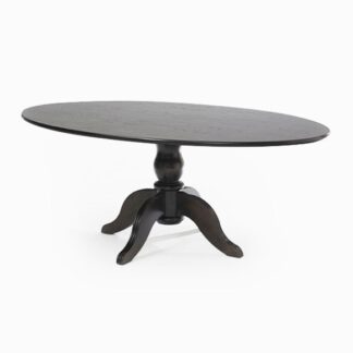 Oval Table with Traditional Centre Pedestal 1920mm | Dining Tables | SHOV6030