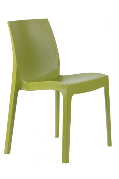 Strata One-Piece Polypropylene Stacking Cafe Chair | Cafe Chairs | STRATA