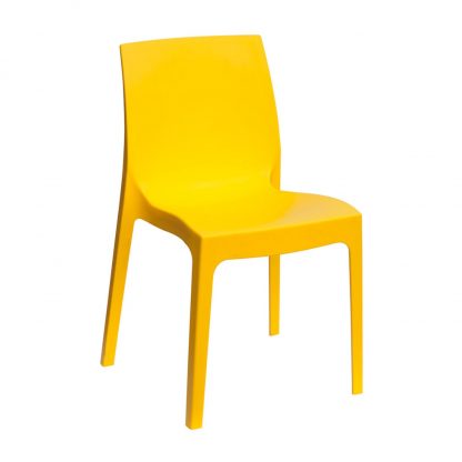 Strata One-Piece Polypropylene Stacking Cafe Chair | All By Material | STRATA