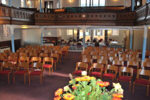 church chairs, wooden church chairs, lightweight church chairs, stain resistant chairs, church cafe