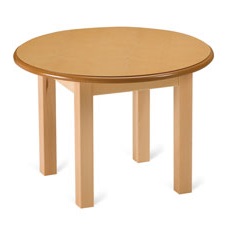 Round Coffee Table - hardwood beech frame | Cafe Tables | CT5-D