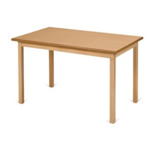 Traditional Hardwood Framed Dining Table - Rectangular | Café/Dining Tables | TWDC
