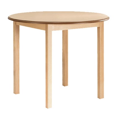Traditional Hardwood Framed Dining Table - Round | Café/Dining Tables | TWDC
