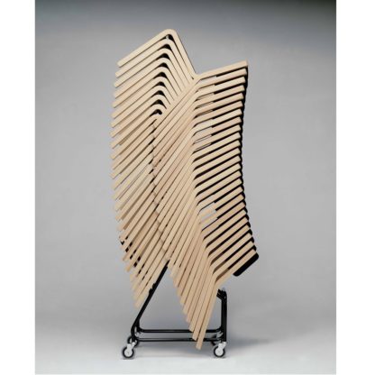 Titus High-Stacking Wooden Church Chair | All By Material | TITUS