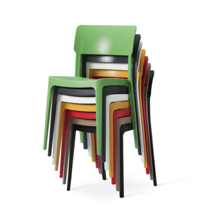VIVO One-Piece Poly Side Chair | All By Function | VIVO-S