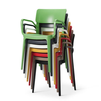VIVO One-Piece Poly Side Chair | All By Function | VIVO-A