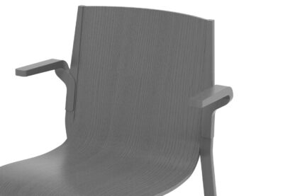 Zesty Lightweight Wooden Stacking Chair | All By Material | ZESTY
